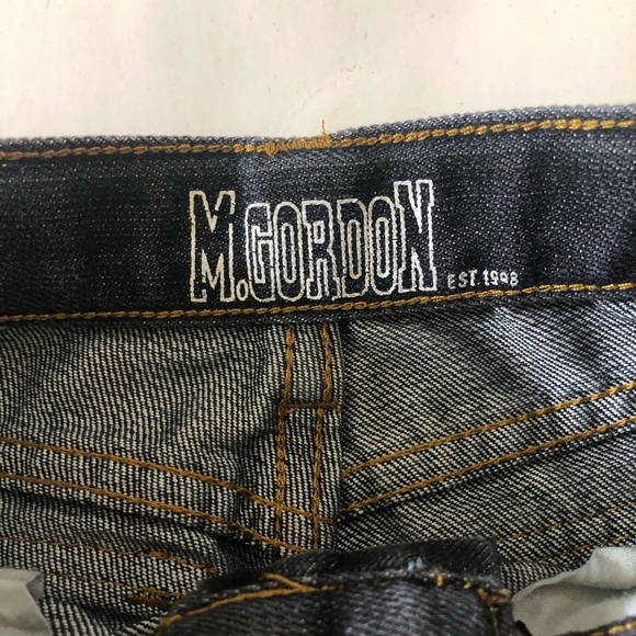 M.Gordon Boys Cargo Vintage Look Relaxed Denim Jeans Size 6 - Picture 6 of 12
